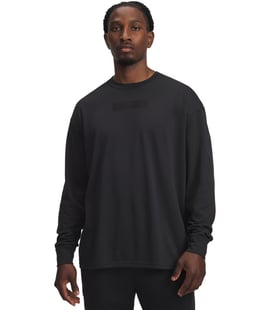 Under Armour Project Rock Uzun Kollu T-Shirt Siyah