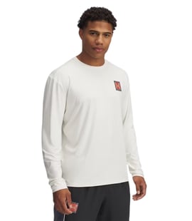Under Armour Run 96 Uzun Kollu T-Shirt Beyaz