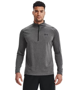 Under Armour Tech 1/2 Zip Yarım Fermuarlı Sweatshirt Gri