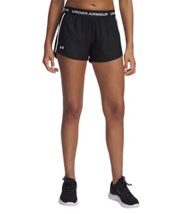 Under Armour Tech Play Up Kadın Şort Siyah Beyaz