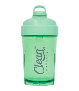 Clean Powders Tritan Shaker 500 mL Yeşil