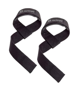 Harbinger Padded Cotton Lifting Straps Siyah