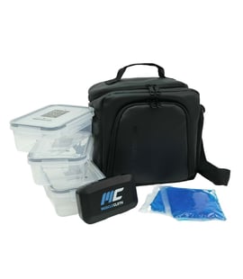 MuscleCloth Elite Termo Çanta Seti Siyah