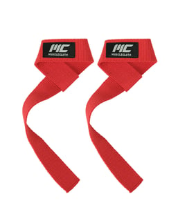 MuscleCloth Lifting Straps Kırmızı