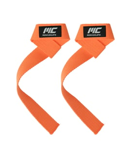 MuscleCloth Lifting Straps Turuncu