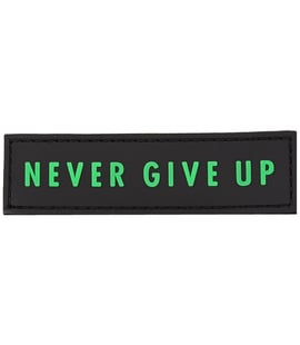 MuscleCloth Never Give Up Patch 11x3 Cm
