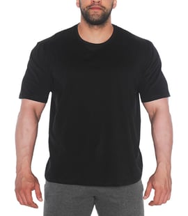 MuscleCloth Oversize T-Shirt Siyah