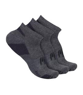 MuscleCloth Stay Fresh Çorap 3'Lü Paket Gri