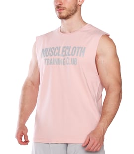 MuscleCloth Training Club Drop Arm Kolsuz T-Shirt Somon