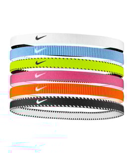 Nike Flex Classic Headbands Saç Bandı 6'lı Paket Çok Renkli