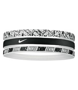 Nike Printed Headbands 3'lü Saç Bandı Siyah