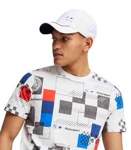Puma Bmw Mms Baseball Cap Şapka Beyaz