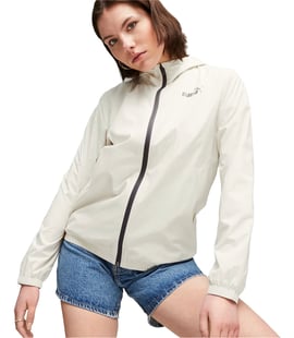 Puma Essentials Solid Windbreaker Kadın Rüzgarlık Bej