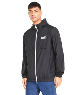 Puma Essentials Solid Windbreaker Rüzgarlık Siyah