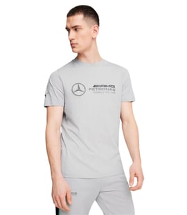 Puma Mercedes AMG Petronas F1 Ess Logo T-Shirt Gri