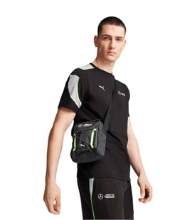 Puma Mercedes AMG Petronas F1 Portable Omuz Çantası Siyah