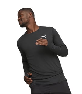 Puma Run Favorite Uzun Kollu T-Shirt Siyah