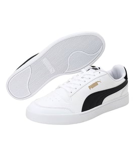 Puma Shuffle Unisex Ayakkabı Beyaz Siyah