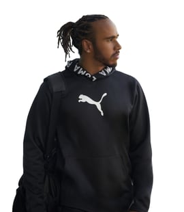 Puma Train Pwr Fleece Hoodie Kapüşonlu Sweatshirt Siyah