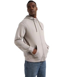 Reebok Morris Kapüşonlu Fermuarlı Sweatshirt Gri