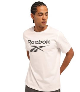 Reebok New ID Camo Kısa Kollu T-Shirt Beyaz