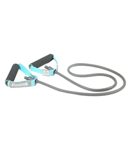 Reebok Resistance Tube Direnç Lastiği Hafif Gri Mavi