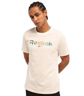 Reebok Sumth Kısa Kollu T-Shirt Beyaz