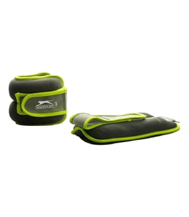 Slazenger Ayak Bilek Ağırlığı 1 Kg + 1 Kg Gri