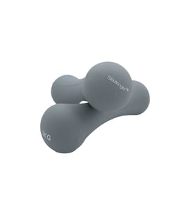 Slazenger Neopren Dambıl 3 Kg + 3 Kg Gri