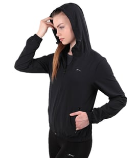 Slazenger Ryanne Kadın Yağmurluk Siyah