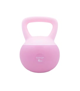 Slazenger Soft Kettlebell 6 Kg Pembe