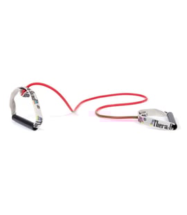 TheraBand Resistance Tubing 1.4 mt  Hard Pvc Direnç Lastiği Kırmızı