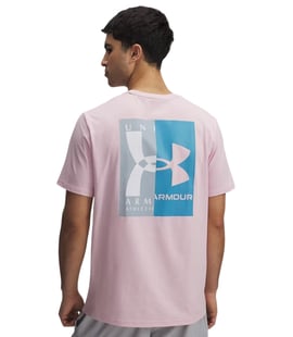 Under Armour 60/40S Evol Logo Kısa Kollu T-Shirt Somon