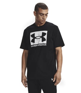 Under Armour Abc Camo Boxed Logo Ss Kısa Kollu T-Shirt Siyah