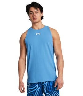 Under Armour Baseline Cotton Atlet Mavi