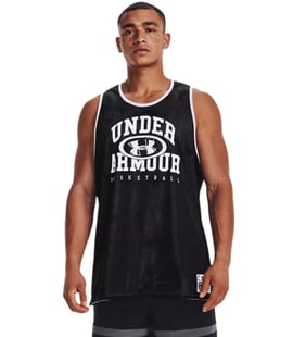 Under Armour Baseline Reversible Atlet Siyah Beyaz
