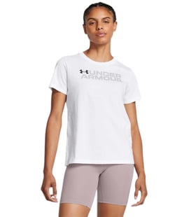 Under Armour Big Logo Pack Kadın Kısa Kollu T-Shirt Beyaz