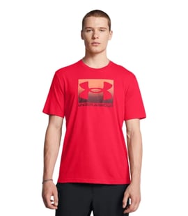 Under Armour Boxed Sports Updated Kısa Kollu T-Shirt Kırmızı