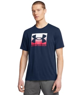 Under Armour Boxed Sports Updated Kısa Kollu T-Shirt Lacivert