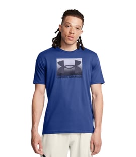 Under Armour Boxed Sports Updated Kısa Kollu T-Shirt Mavi