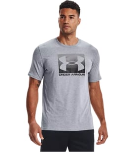 Under Armour Boxed Sportstyle Kısa Kollu T-Shirt Gri