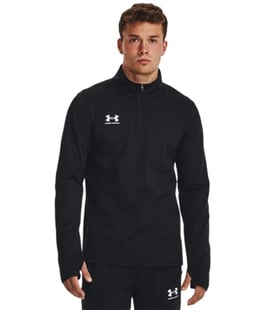 Under Armour Challenger Midlayer Yarım Fermuarlı Sweatshirt Siyah