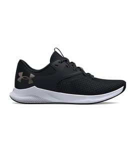 Under Armour Charged Aurora 2 Kadın Ayakkabı Siyah Beyaz