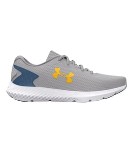 Under Armour Charged Rogue 3 Ayakkabı Gri Sarı