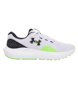 Under Armour Charged Surge 4 Ayakkabı Beyaz Yeşil