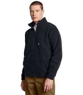 Under Armour Expanse Fleece Yarım Fermuarlı Sweatshirt Siyah