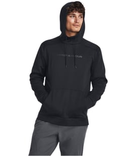 Under Armour Fleece Graphic Kapüşonlu Sweatshirt Siyah