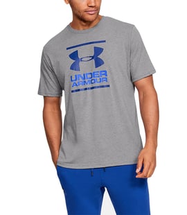 Under Armour GL Foundation T-Shirt Açık Gri Mavi