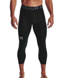 Under Armour Heatgear Armour 3/4 Erkek Tayt Siyah