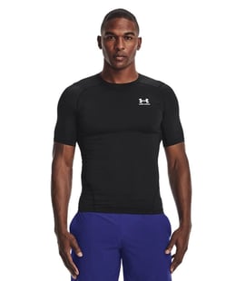 Under Armour Heatgear Armour Kısa Kollu T-Shirt Siyah